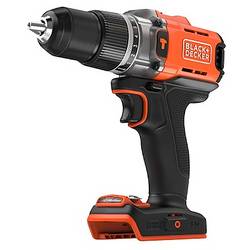 Black & Decker aku příklepový šroubovák, 2cestný, bezkartáčové, kufřík, bez akumulátoru, bez nabíječky, vč. příslušenství, BCD383XN-XJ