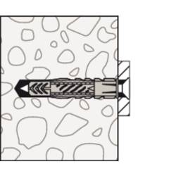 Fischer 090875 UX 12 x 70 S K NV univerzální hmoždinka 70 mm 1 sada