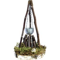 Kahlert Licht 49673 táborový oheň s mihotavým světlem, dodávka bez zdroje