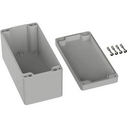 TRU COMPONENTS TC-9065664 Průmyslová skříň 160 x 80 x 85 ABS šedobílá (RAL 7035) 1 ks