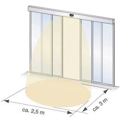 RMS-D radarový detektor pohybu 1 ks 12, 12 - 36, 28 V/DC, V/AC