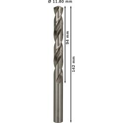 Bosch Accessories 2608585536 HSS kovový spirálový vrták 11.8 mm Celková délka 151 mm broušený DIN 338 válcová stopka 5 ks
