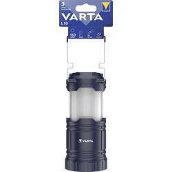 Varta 15673101111 VARTA Lantern L10 3AA ohne Batt. kempingová lucerna 150 lm 272 g černá
