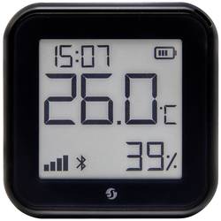Shelly H&T Gen 3 Matte Black bezdrátové teplotní a vlhkostní čidlo Bluetooth, Wi-Fi