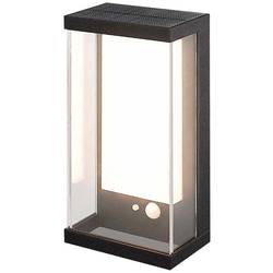 V-TAC 23032 VT-1193 venkovní solární nástěnné osvětlení s PIR senzorem LED LED 1 W černá