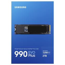Samsung 990 EVO Plus 2 TB interní SSD disk NVMe/PCIe M.2 M.2 NVMe PCIe 4.0 x4 , M.2 NVMe PCIe 3.0 x2 Retail MZ-V9S2T0BW