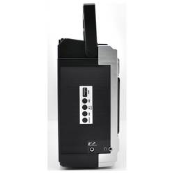 soundmaster RR20SI rádio s kazetovým přehrávačem, FM, AM, kazeta, USB, FM, SV, KV, Bluetooth, AUX, černá, stříbrná