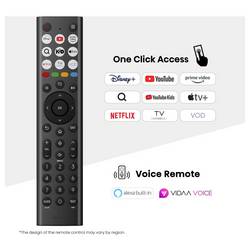 Hisense 55A7Q LED TV, 139 cm 55 palec, E (A - G), černá