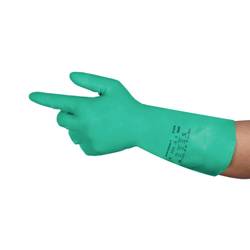 Ansell 37676100 AlphaTec® Solvex® bavlněný velur rukavice pro manipulaci s chemikáliemi Velikost rukavic: 10 EN 388:2016, EN 374-1:2016/ Typ A ISO 374-1:2016/