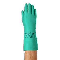 Ansell 37676100 AlphaTec® Solvex® bavlněný velur rukavice pro manipulaci s chemikáliemi Velikost rukavic: 10 EN 388:2016, EN 374-1:2016/ Typ A ISO 374-1:2016/
