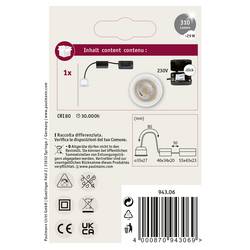 Paulmann 94306 EBL Coin Nova mini LED vestavné svítidlo, třída F (A - G), LED, LED, 4 W, čirá