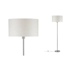 Paulmann Tessa 70922 stojací lampa LED E27 60 W krémová, nerezová ocel kartáčovaná