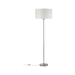 Paulmann Tessa 70922 stojací lampa LED E27 60 W krémová, nerezová ocel kartáčovaná