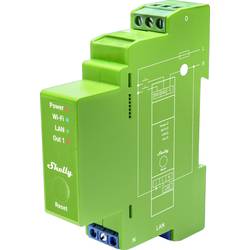 Shelly Shelly Pro Dimmer 1PM relé na DIN lištu Bluetooth, Wi-Fi