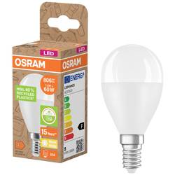 OSRAM HOMELIGHTING 4058075832121 LED Energetická třída (EEK2021) F (A - G) E14 kapkový tvar 7.5 W = 60 W teplá bílá (Ø x d) 47 mm x 89 mm 1 ks