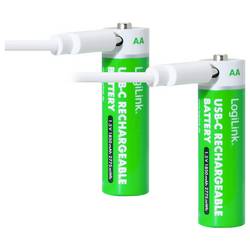LogiLink LR6RCB2 akumulátor AA, Li-Ion, 1850 mAh, 1.5 V, 2 ks