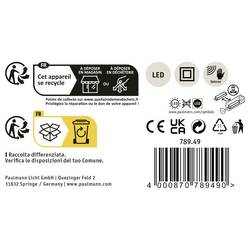 Paulmann HomeSpa Luno 78949 LED osvětlení zrcadla teplá bílá hliník