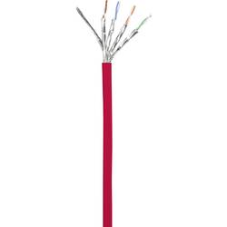 Renkforce RF-5043952 RJ45 síťové kabely, propojovací kabely CAT 6A S/FTP 10.00 m červená samozhášecí 1 ks