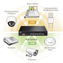 EDIMAX ES-1008P V2 síťový switch, 8 portů, 10 MBit/s