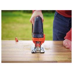 Black & Decker akumulátorová přímočará pila , bez akumulátoru, bez nabíječky, 18 V, BDCJS18N-XJ