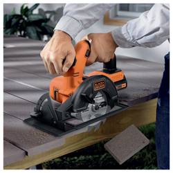 Black & Decker aku ruční kotoučová pila, max. řez 43 mm, bez akumulátoru, bez nabíječky, 18 V, BDCCS18N-XJ