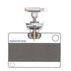 KS Tools 150.2065 Univerzální servisní sada pro diagnostiku chladicícho systému, 12 ks