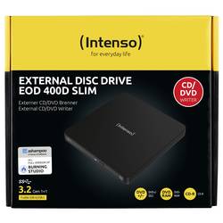 Intenso EOD 400D Slim externí DVD vypalovačka Retail microUSB 3.0 černá