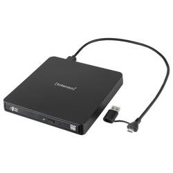 Intenso EOD 400D Slim externí DVD vypalovačka Retail microUSB 3.0 černá