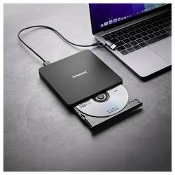 Intenso EOD 400D Slim externí DVD vypalovačka Retail microUSB 3.0 černá