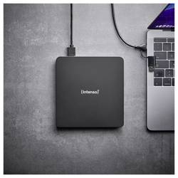 Intenso EOD 400D Slim externí DVD vypalovačka Retail microUSB 3.0 černá