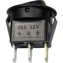 HP Autozubehör 28634 kolébkový přepínač do auta, 1x vyp/zap, 12 V, 10 A