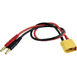 Amewi nabíjecí kabel [1x banánková zástrčka 4 mm - 1x XT90] 30 cm 28232