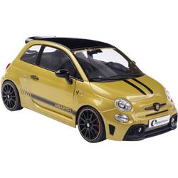 Solido model osobního automobilu Fiat F595 ABARTH SOLIDO WORKS, ŽLUTÁ hotový model Model osobního automobilu
