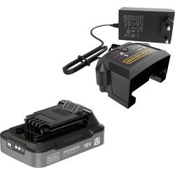 Black & Decker BDL2018S1B-QW akumulátor do nářadí a nabíječka 18 V 2 Ah Li-Ion
