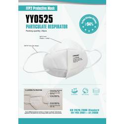 CRD Light CRDFFP2 respirátor proti jemnému prachu FFP2 25 ks