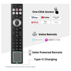 Hisense 55U7Q PRO LED TV, 139 cm 55 palec, E (A - G), DVB-T2, DVB-C, DVB-S2, UHD, Smart TV, WLAN, černá