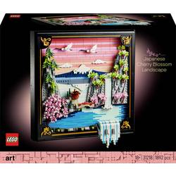 31218 LEGO® ART Japonská krajina třešňového květu (31218); nástěnné kuny