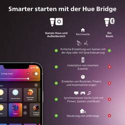 Philips Hue LED žárovka 871951429135500 Energetická třída (EEK2021): F (A - G) Hue White & Col. Amb. 3er Starter Set inkl. DimmerSwitch 3x800lm 75W E27 11 W