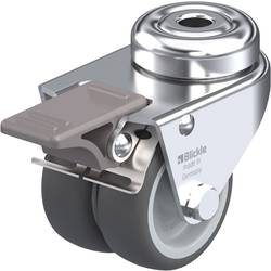 Blickle 757078 LMDA-PATH 50G-FI Dvojité otočné kolečko ve vidlici Ø kola: 50 mm nosnost (max.): 80 kg 1 ks
