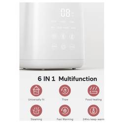 momcozy Ohřívač lahví na mléko zelená, transparentní, bílá