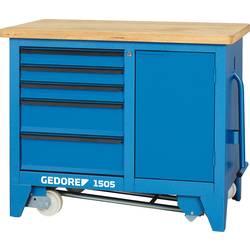 Gedore 6621780 pracovní stůl na kolečkách (d x š x v) 665 x 1100 x 900 mm modrá