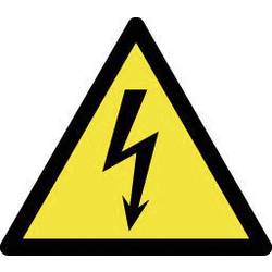 výstražná tabule Varování před elektrickým napětím 1 ks