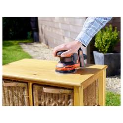 Black & Decker BDCROS18N-XJ akumulátorová excentrická bruska bez akumulátoru, bez nabíječky 18 V Ø 125 mm