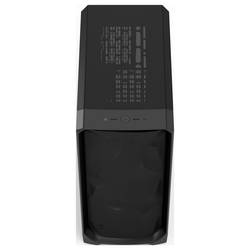Fractal Design FD-C-MES3A-01 tower PC skříň černá 3 předinstalované ventilátory, prachový filtr, integrované osvětlení