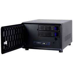 Inter-Tech SC-2100 mini tower PC skříň černá 1 předinstalovaný ventilátor