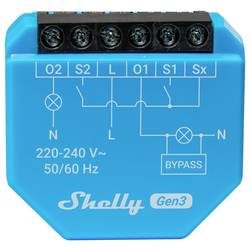 Shelly 2L Gen3 bezdrátový spínač Wi-Fi