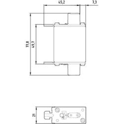 Siemens 3NA3817 NH pojistka s mechanickým ukazatelem zajištění Vhodné pro (pojistky) velikost pojistky 000 - 4 Velikost pojistky = 000 40 A 500 V/AC, 250 V/AC