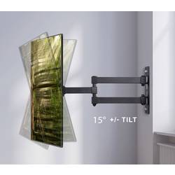 SpeaKa Professional SP-MM-1100 držák na zeď pro monitor 1 Displej: (s) 25,4 cm (10) - 81,3 cm (32) černá naklápěcí, nakláněcí