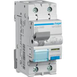 Hager ADA510D ADA510D proudový chránič/elektrický jistič 1fázový B 1pólový 10 A 0.03 A 240 V