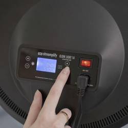 Streamplify GLOW LIGHT kruhové LED svítidlo Počet LED=210